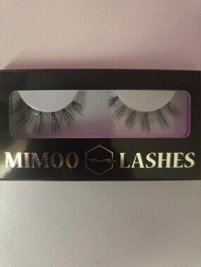 MIMOO Lashes Black False Eyelashes - Dramatic Volume